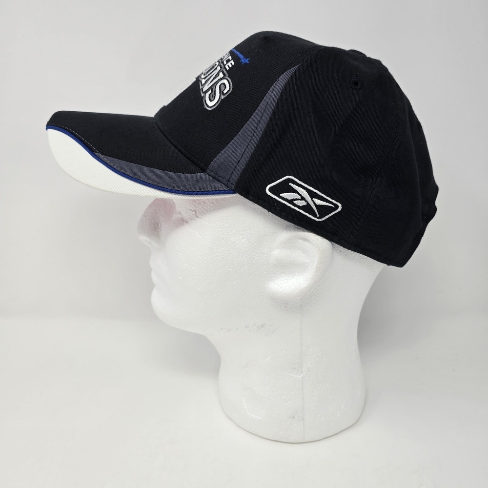 Reebok NFL New York Giants Conference Champions Super Bowl XLII Hat Black OSFA - Picture 8 of 11